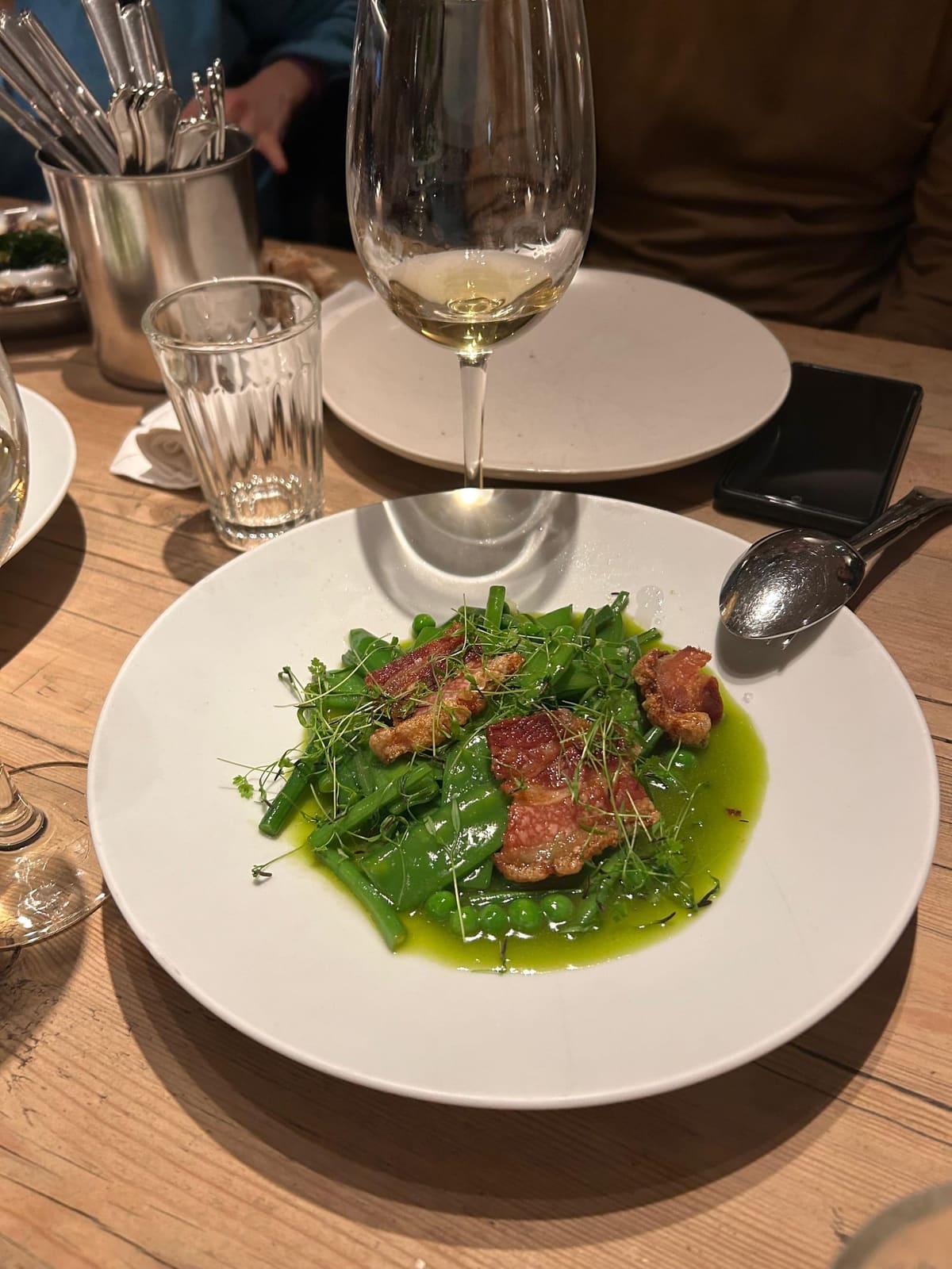 Carpaccio/tartar con vino
